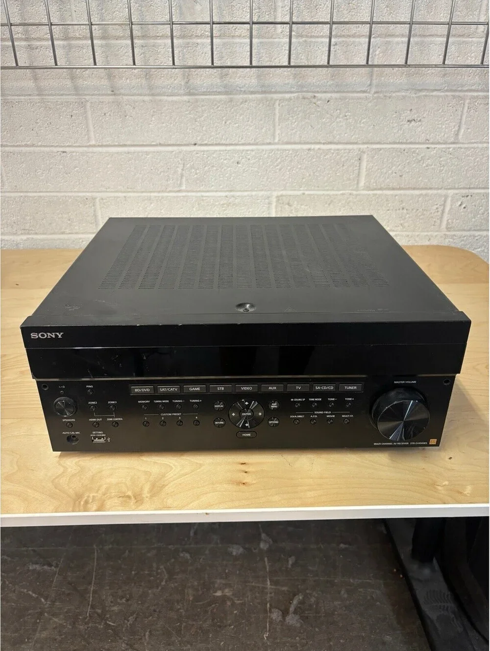 Sony STR-ZA1100ES 7.2 Channel 4K AV Receiver Clean No Remote
